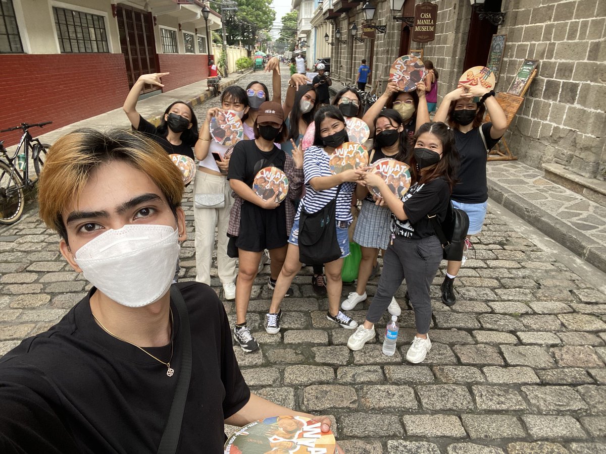 acetwtts's tweet photo. Yow! Team Manila is on foyr! From Luneta to Intramuros to Liwasang Bonifacio. Thank you to our volunteers! 

@SB19Official #SB19
#WYAT #WhereYouAtSB19 https://t.co/MKVBWtfGGm
