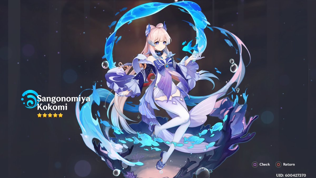 Fish girl obtained while rolling for Dori, I'm not even mad lol #GenshinImpact
