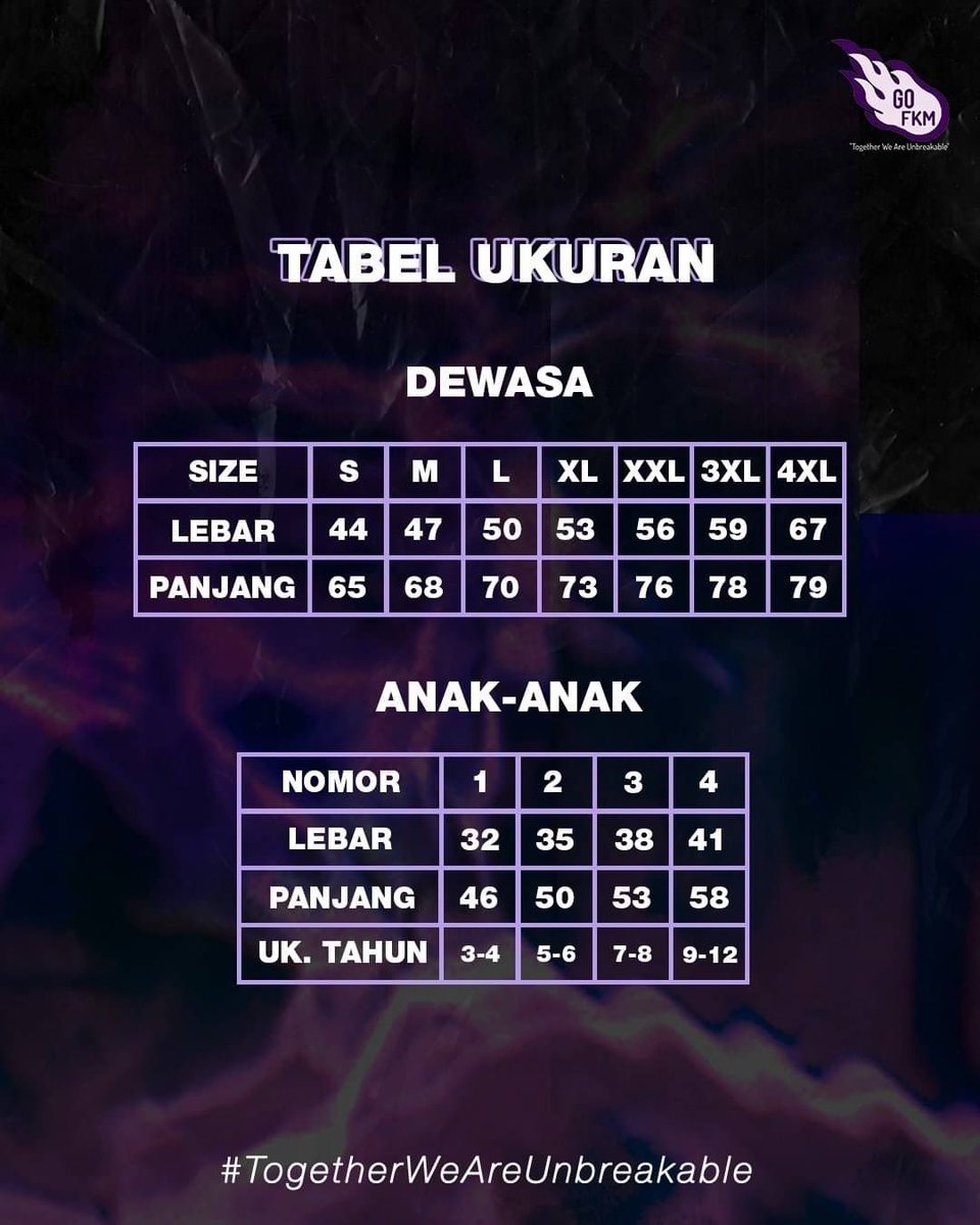 go_fkm's tweet photo. PENUH WARNA TAPI TETAP SATU UNGU

🎶Ayolah FKM
Kami akan mendukungmu🎶

Yakin mau dukung FKM tanpa baju ungu? 
Nanti nyesel lho, ini limited banget ❗️

Cara belinya tinggal klik:
https://t.co/SZZNmpNgNv

Konfirmasi pembayaran 
Silvia Khansa (081286070474/LINE: silkhansaa)

#GoFKM https://t.co/IcCUQIbax5