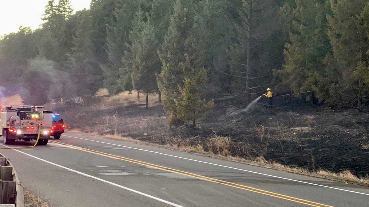 Washington County Sheriff’s Office (Oregon)'s tweet "The second fire