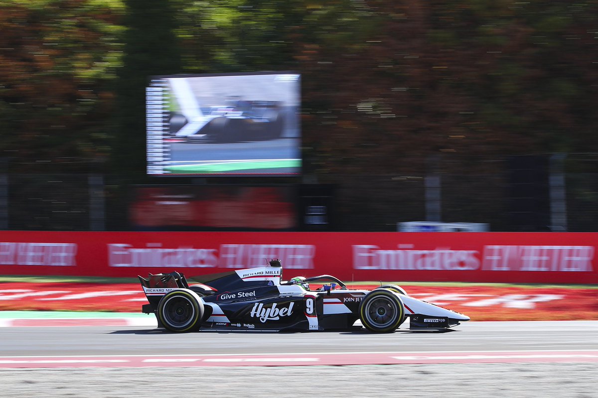 P10 in @Formula2 Qualifying at Monza🇮🇹 This means I will start from Pole Position at 18:00 today in race 1! #Monza #Formula2 #ItalianGP