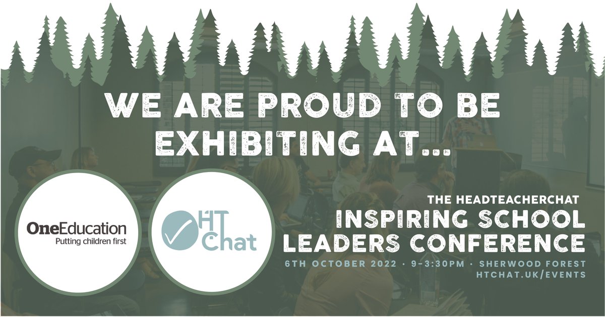 Headteacherchat's tweet photo. We are delighted to announce that @OneEducation 
 will be exhibiting at the #InspringSchoolLeadersConference 
Don't miss your opportunity to join us on the day, book now:
https://t.co/Bp51cOKuEy 
Learn more about @OneEducation  here:  https://t.co/8PZBgCHTcC
#HTChatevents https://t.co/lNQEjWbWlL