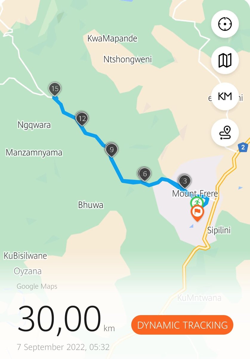Nwai_Magade's tweet photo. #FetchYourBody2022 #RunningWithTumiSole1 today I took it easy, recovery run from Wednesday's 30 km https://t.co/cYqNZycTl0