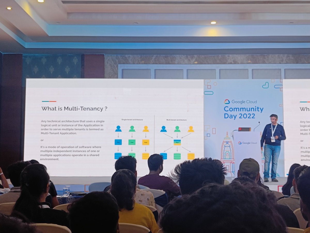 RishabhDhawad's tweet photo. Multi-Tenancy in GKE by @DRVaya at Google Cloud Community Days Indore 2022 @GDG_Indore
@gdgcloudindore
#gdgindore #gdgcloudindore #ccdindore2022 #ccd2k22 #ccd2k22indore #ccd2222indore #ccdindore @googledevs @googledevgroups https://t.co/tlycHmgMSD
