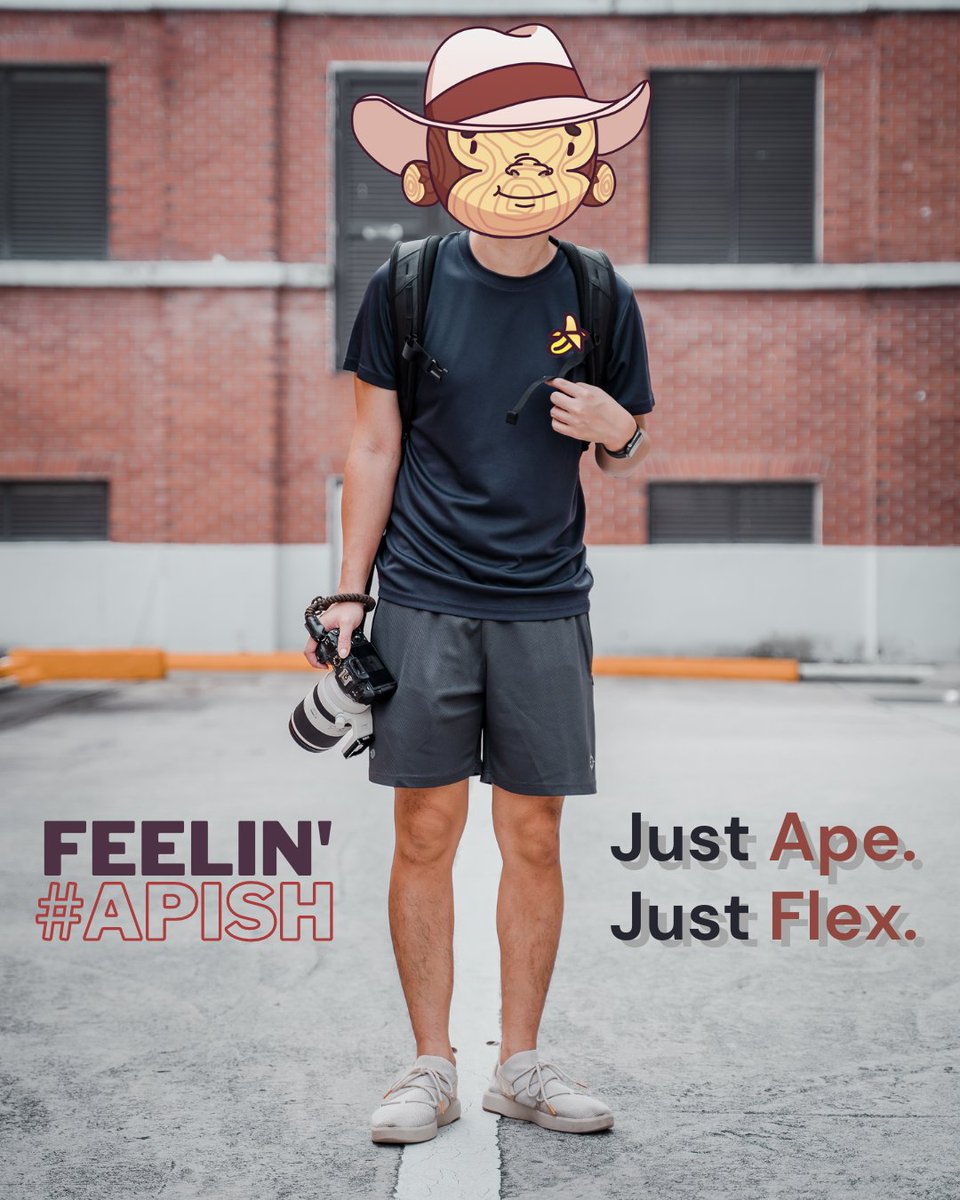 kartunetwork93's tweet photo. Had to flex my @BarkDAO @justape_ in action while out and about with my trusty o' cameraππΈ
PS: Anybody from the @Apish_community also into photography?
#justflex #wewoodwegood #barkdao #apish https://t.co/EX3bfxbCZc