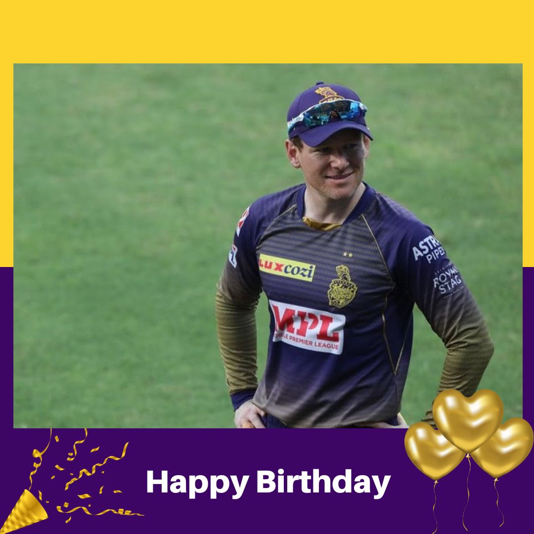 Wishing England and KKR Legend Eoin Morgan, a very happy birthday.

We are thankful. 