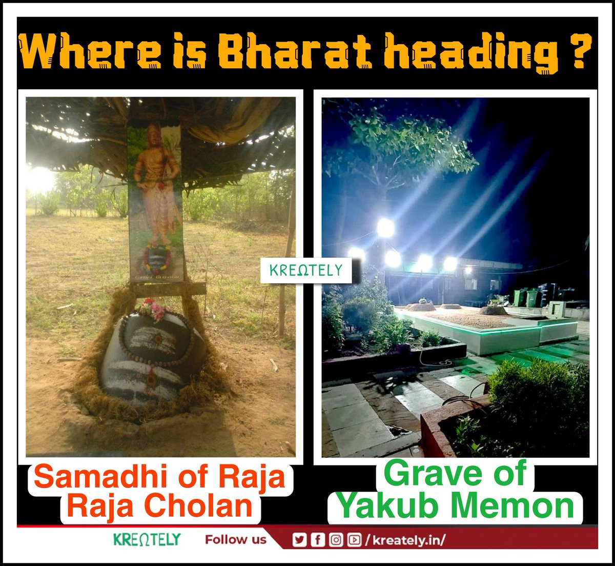 KreatelyMedia's tweet photo. भारत का भविष्य क्या होगा ? https://t.co/UPcResJiU5