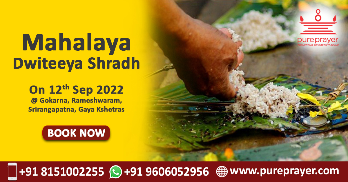 pureprayer_nrrs's tweet photo. Perform the Mahalaya Dwiteeya Shradh 2022 occurring on September 12, with the best & experienced Purohit from PurePrayer. https://t.co/5Y7D6OoMR3 Call us on 8151002255, WA No: 9606052956 #PurePrayer #MahalayaAmavaasya #Pitrupaksha #Pitrupaksha2022 #DwiteeyaShradh #DoojaShradh https://t.co/4R6V9ksA5V