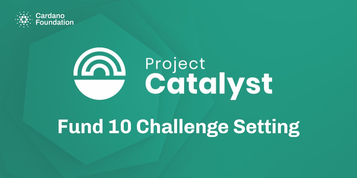 Cardano_CF's tweet photo. The Cardano Foundation has selected nine Fund 10 challenges to vote for.
How did the Foundation choose the Fund 10 challenges? Want to participate?
Find out more👇
https://t.co/7Kfh8RkVjW https://t.co/287tAfJcpj