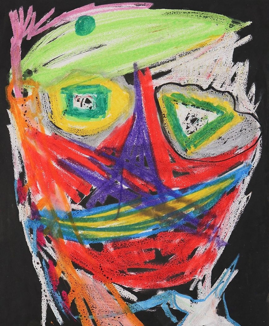 e_artis's tweet photo. 🤡 Expressive Figuration:

Andreas Junge (1959-2009)
Schwarze Figur und farbige Kreise, 1998
Ölkreide und Tusche auf Papier

✖️ https://t.co/B5JovIWynB ✖️
⁠
#eartis #AndreasJunge #germany #contemporaryart #abstract #instaart https://t.co/Xl0QQwm0jl