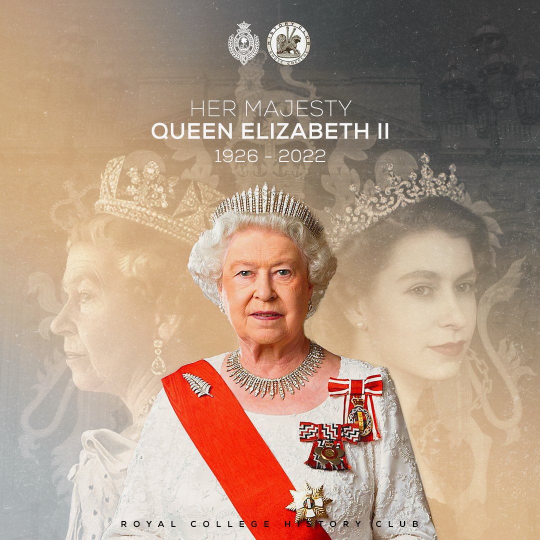 RCHC_1930's tweet photo. Queen Elizabeth II, the United Kingdom's longest reigning monarch for over 70 years, has passed away aged 96. She was the longest-lived and longest-reigning British monarch.

#RCHC22
#QueenElizabethII
#BritishMonarchy https://t.co/PuTk58Ieq3