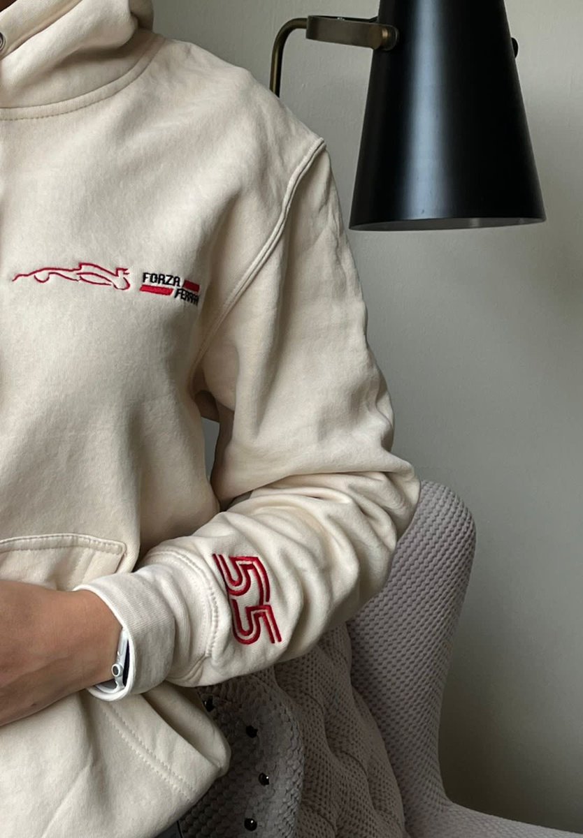 _chiclane's tweet photo. ‘Forza Ferrari Hoodie 🇮🇹’

DM to order! 

Price: R500

Hoodies are unisex and our sizing chart can be found in our pinned tweet 

Sizes: S, M, L, XL and 2XL

T-shirts in this design coming soon 🤩 https://t.co/2TLHOJZmha