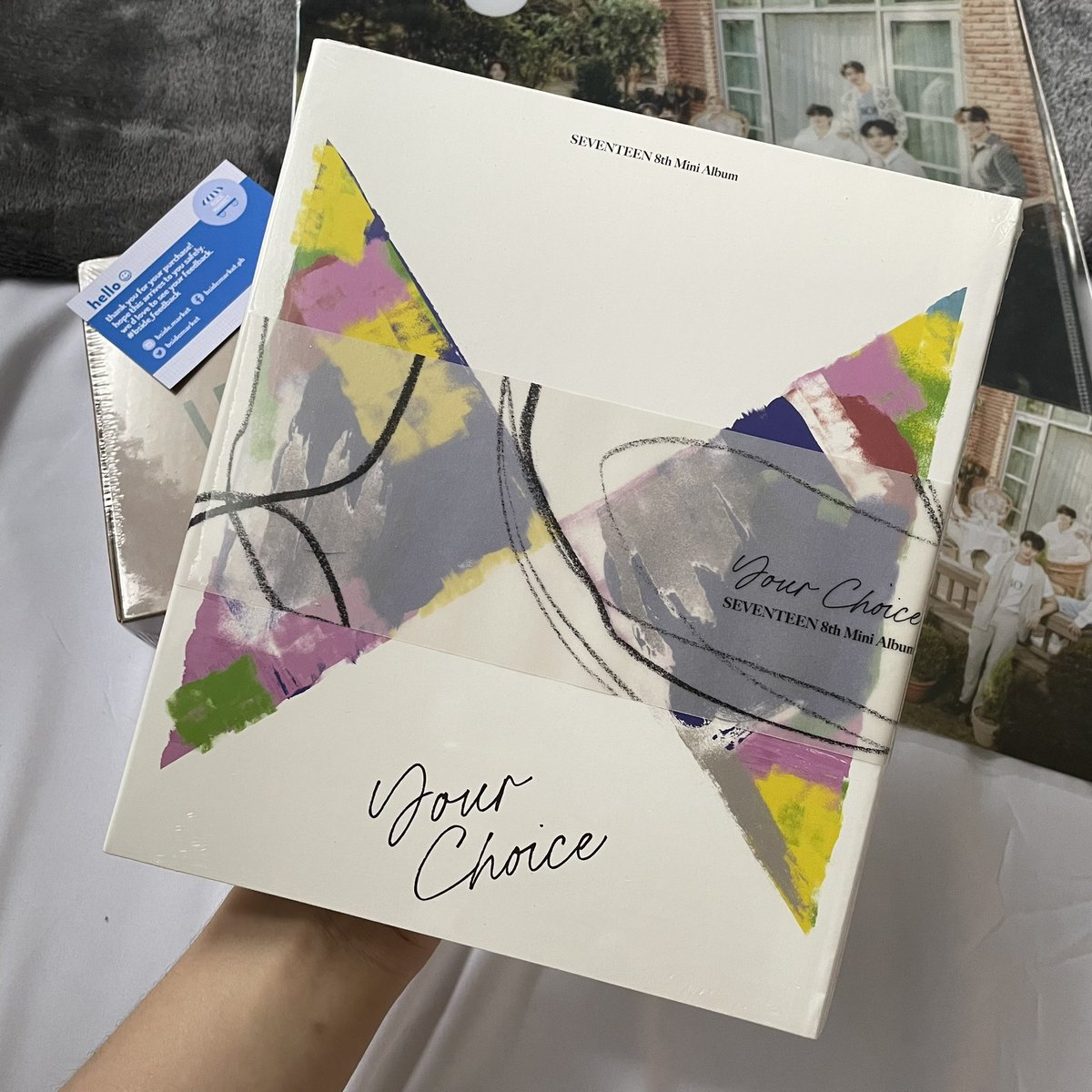 bsidemarket's tweet photo. Still Available
SVT YOUR CHOICE ONE SIDE VER. UNSEALED ALBUM
β PHP 500
β complete inclu + weverse POB and poster
β minghao the8 rpc; jun + jeonghan
β 3 days reserve; prio if PAYO
β comment mine or dm to order
pls help rt π€
π· wts lfb ph seventeen
#bside_onhand https://t.co/zzPhMzMpF2