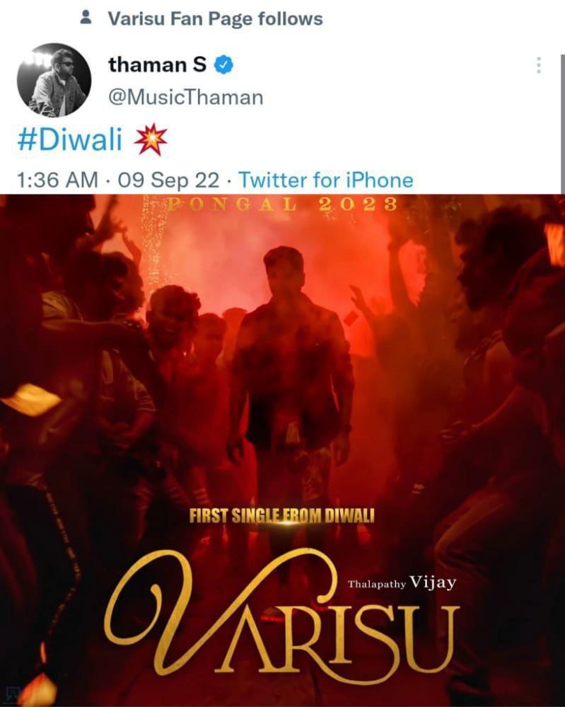 Wilstheep_off's tweet photo. #Diwali2022 #Varisu #ThalapathyVijay #thalapathy #Thalapathy67 #Trending #FIRSTSINGLEALBUM https://t.co/IJusJffsSU