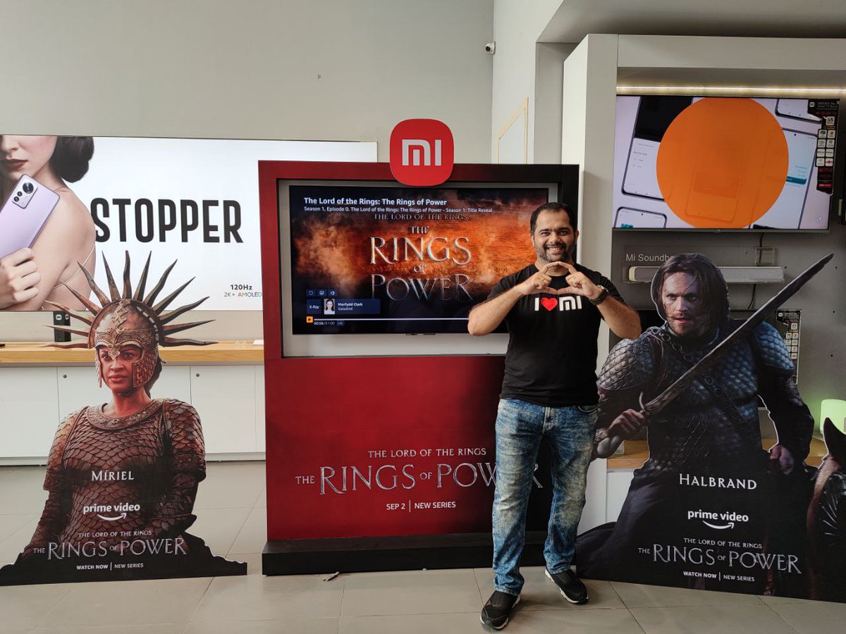 dipak_ojale's tweet photo. The RINGS of POWER
#Oledvision #TheRingsOfPower
@XiaomiIndia @XiaomiTVIndia
#MiHome #MiHomeThane @MiHome @amazonIN @UzairMohdHaroon https://t.co/f2q3CRqA0W