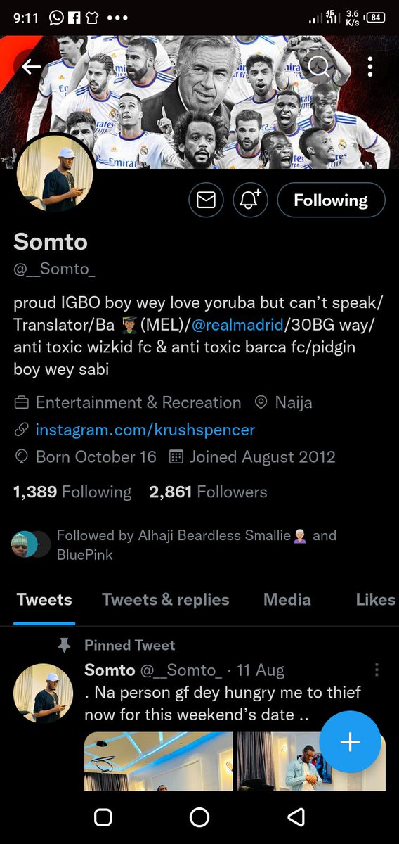 BLanloye's tweet photo. @the_smallie @__Somto_ Done... Alhaji no pass me https://t.co/XX54FpENHl