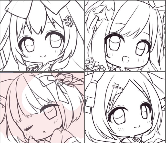 コミ1に向けて描き始めています 