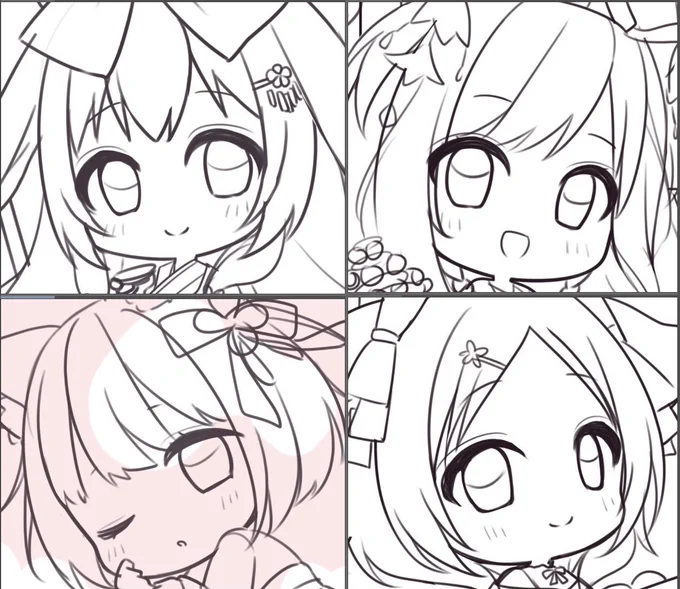 コミ1に向けて描き始めています 