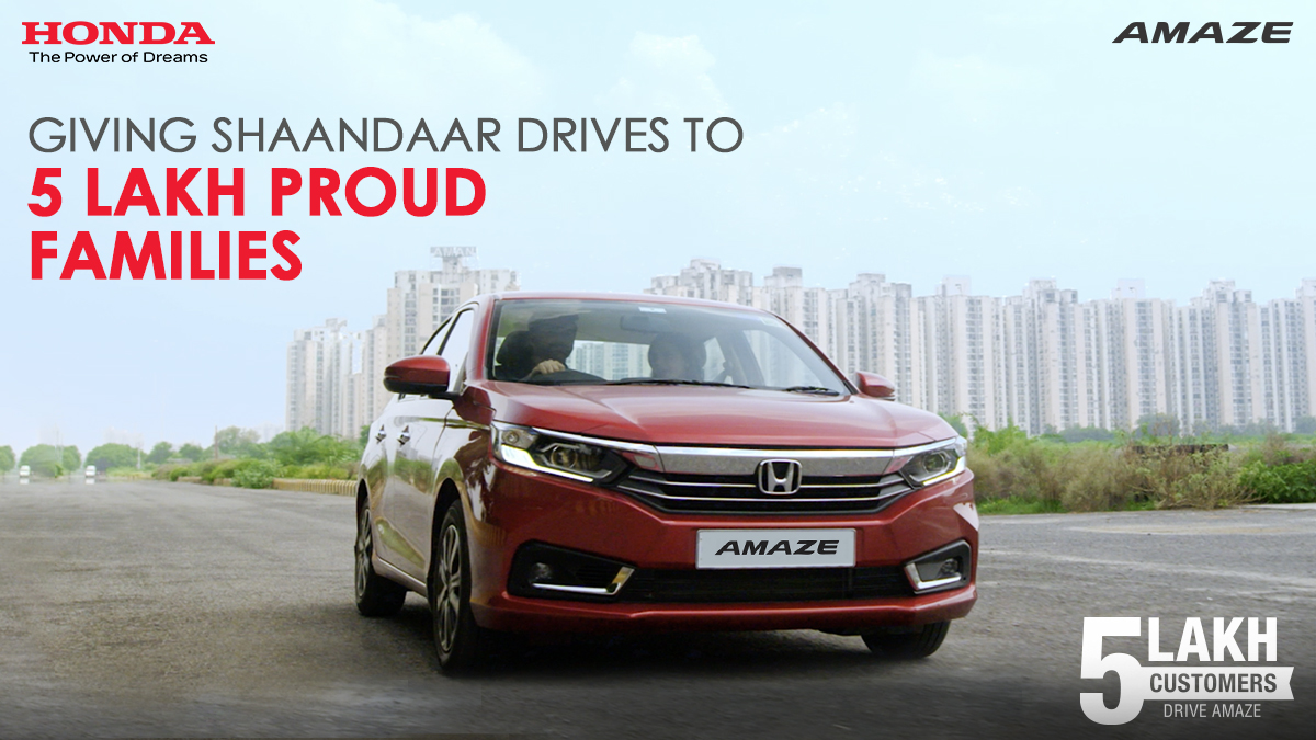 Honda Car India on Twitter "Being a part of more than 5 lakh families