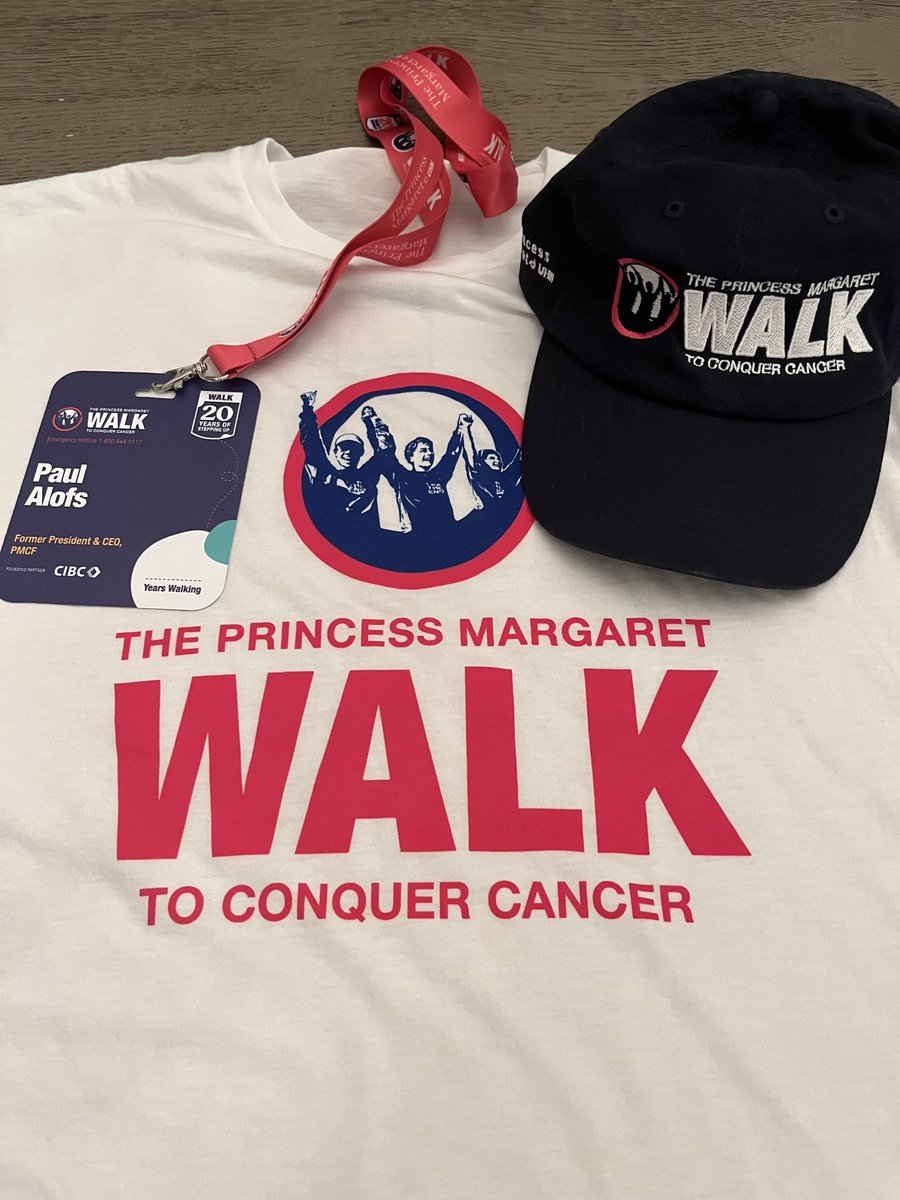 Alofs's tweet photo. Today I will be walking in the 20th anniversary of #walk2conquer cancer which has raised $190 million for ⁦@thePMCF⁩ since 2003. #grateful #cancerresearch #toronto #fundraising ⁦@UHN⁩ ⁦@pmcancercentre⁩ ⁦@KevinSmithUHN⁩ ⁦@GoFer1t⁩  #conquercancer https://t.co/rr12aCEPMM