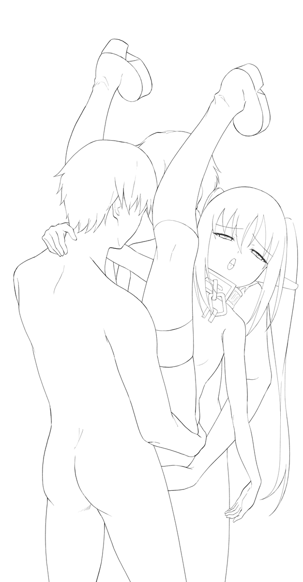 ε=╭(  'ω' )╯線画までした 