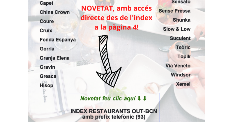 ricardsampere's tweet photo. Versió #Setembre de la LLISTA de llocs recomanats per 3(o+)aTaula. I ara amb un #ANNEX amb restaurants amb #prefix_93. Són llocs de classe «mitjana», als que hem estat. Ni restaurants on el tiquet s'enfili molt 😅, ni llocs massa «rústics». Si feu clic ⬇︎⬇︎, la podreu veure.