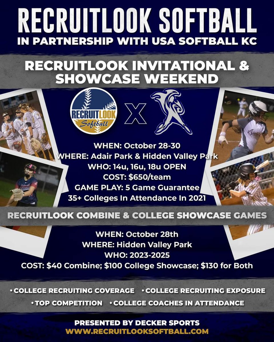 Ks Classics Showcase Oct 28th is officially FULL! Teams from 8 states, colleges still registering! 17 and counting!

#Recruitlook 
#Ksclassics 
#Deckersports 
#beseen