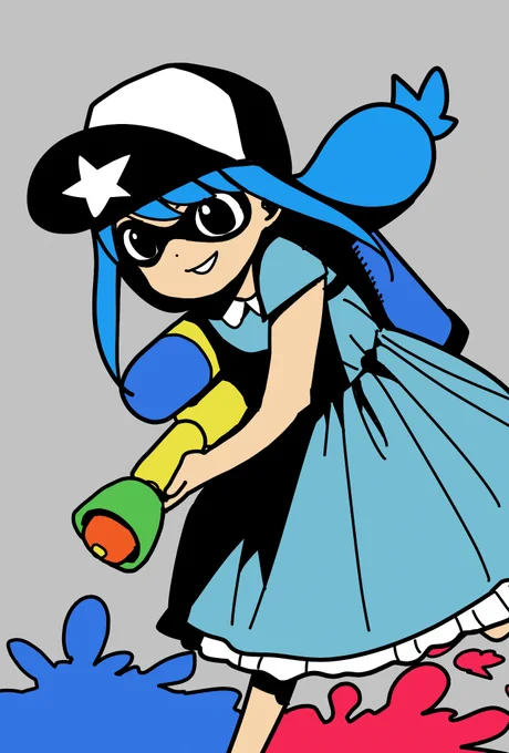 スプラトゥーンやったことはないけどデザイン大好き琴葉は絶対ヘタ#三ツ星カラーズ 