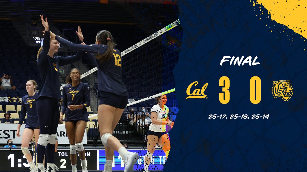 AVA MEHRTEN!!!

In her FIRST collegiate game, she slams home the winning kill for the Bears!!🐻🤩🤩

We'll see you all tomorrow back at Haas at 2:30 PM!

#GoBears