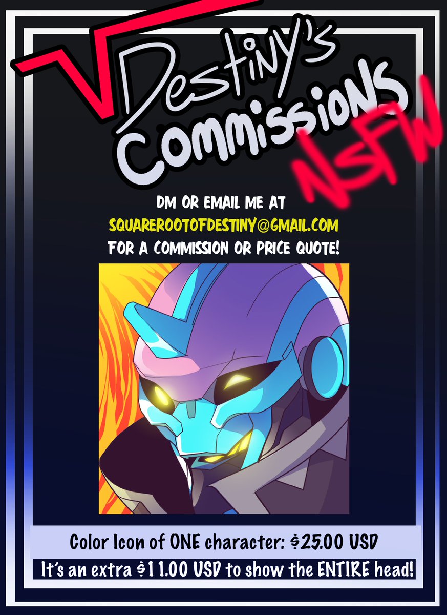 SquarerootofDestiny-CommsOPEN tweet media