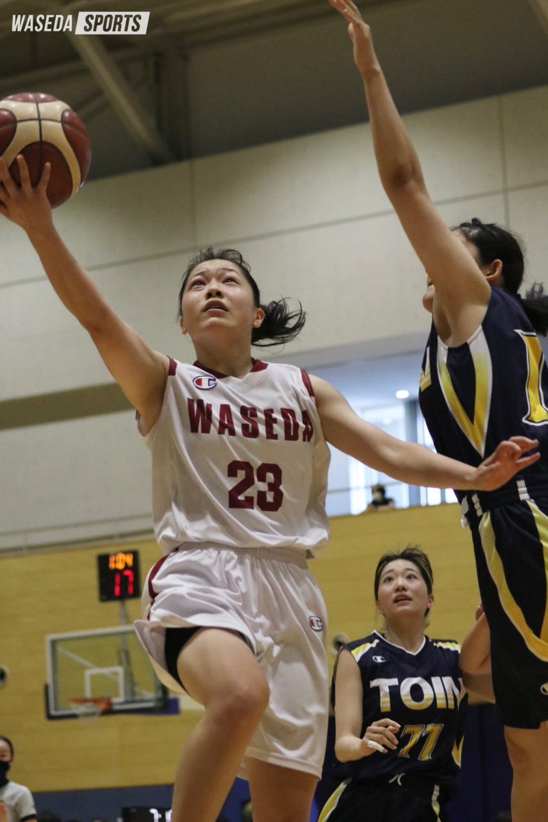 女子バスケットボール 関東大学女子リーグ戦 早大 92 72 桐蔭横浜大 試合序盤は流れをつかみきれず わずか６点差で後半へ その後はリバウンドや スティールが光り 一気に点差を広げる リーグ開幕３連勝を飾った Sousupobasketball Waseda 大学バスケ Kanjo