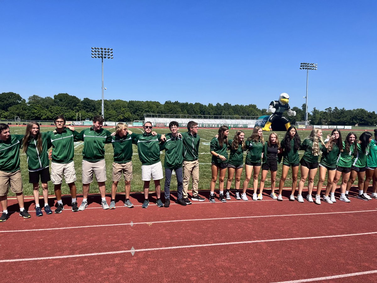 The famous end of a Pep Rally Alma Mater… watching WDHS students join in unity is breath taking. Welcome Back WDHS 22-23!