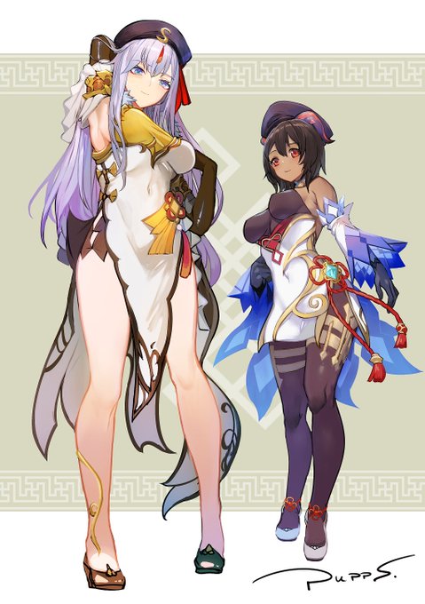 原紙で甘雨ちゃん復刻らしいので甘雨コス依頼を

ほんとこの衣装デザ好き 