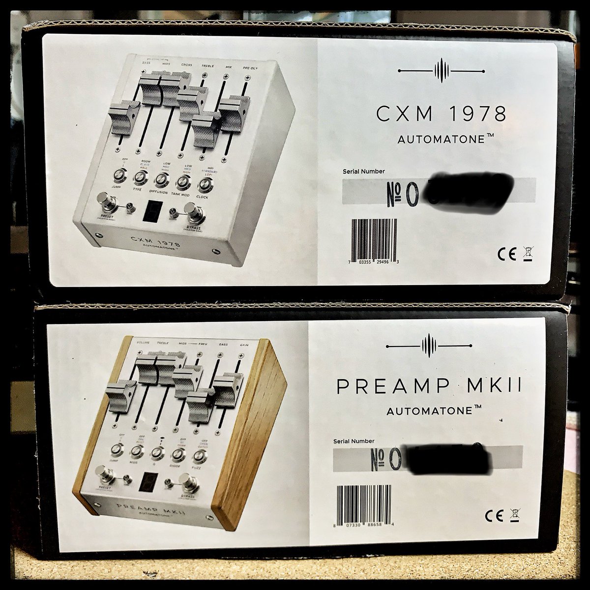 New gear arrived today. Look forward to incorporating into guitar rigs 🎸📻<a href="/chasebliss/">chase bliss</a> <a href="/meris_us/">Meris</a> <a href="/bensonamps/">Benson Amps</a> #Automatone #PreampMKII #CXM1978 #proaudio #guitar #guitarplayer #tone