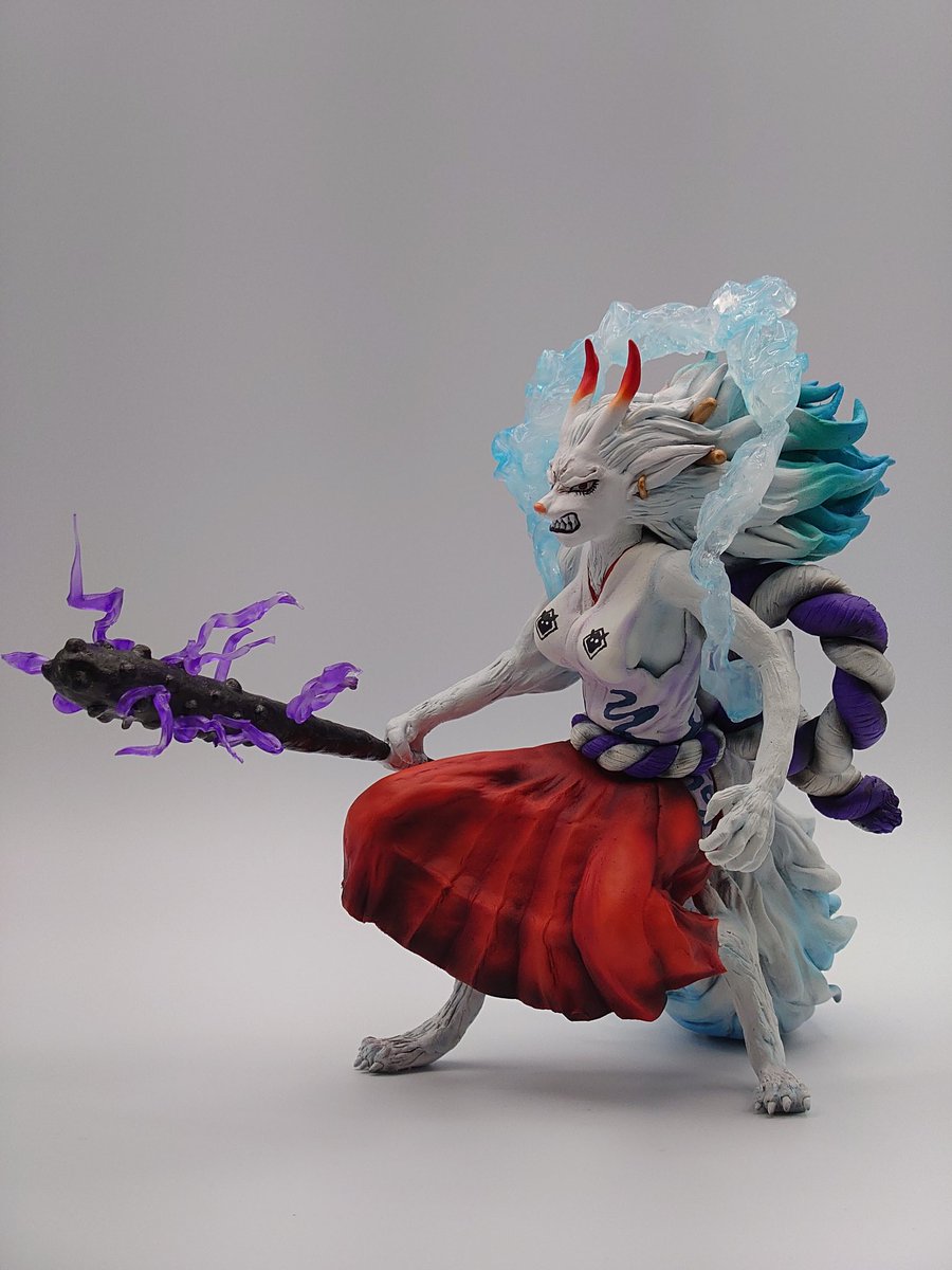 人獣型ヤマト完成しました〜✨ 前回、作った人獣カイドウとパチリ