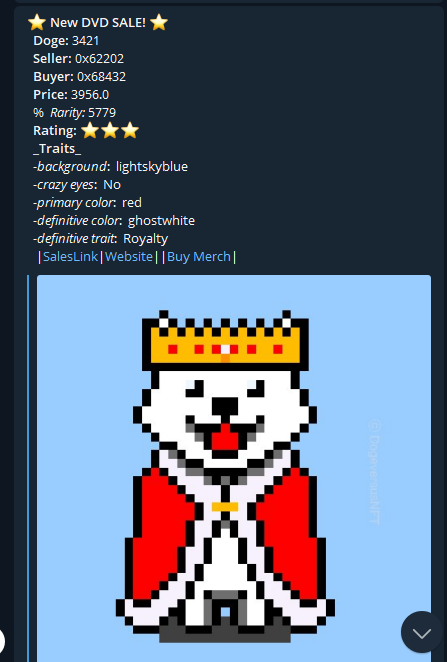 DogeVersus's tweet photo. We are starting to be noticed!

Volume has been picking up rapidly!

#kibbleswap #NFTGiveaway #NFTcollections #NFTGiveaways #P2E #DOGEARMY https://t.co/a1BuwTySDF