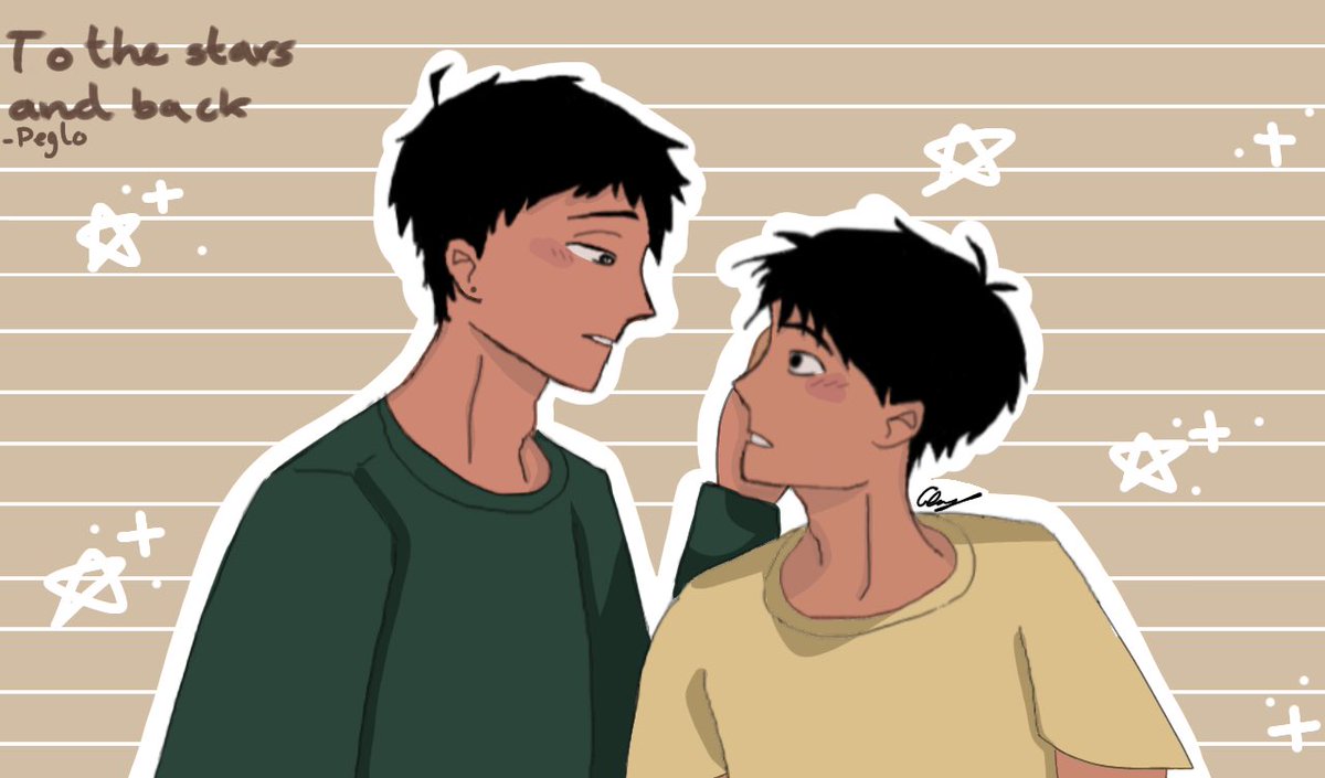 claycalendula's tweet photo. So I made some art except it’s not the one i promised bout a week or two ago but it’s still worth it 🙌🏻 To The Stars And Back is my favourite webtoon rn I love it sm so enjoy ✌🏻
•
•
•
•
#ttsab #tothestarsandback #fanart #kangdae #boseon #ttsabfanart https://t.co/D2IMn1HH8t