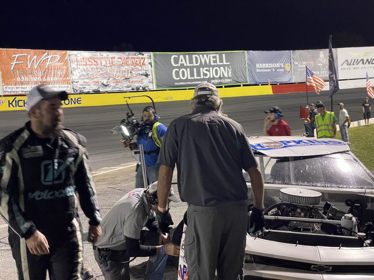 GeneralAdmit1's tweet image. The @CARSTour race at Tricounty tonight was definitely one for the ages. @connorhallweb said “be at @AceSpeedway, you won’t want to miss it.”