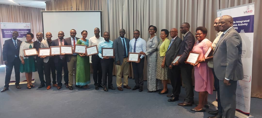 Congratulations to 11 Hospitals that achieved level 2 of effort in accreditation assessment: Kacyiru, Kibuye, Muhororo, Byumba, Ruhengeli, Rwinkwavu, Kirehe, Mugonero, Kabaya, Kibagabaga and Kigeme. (1)