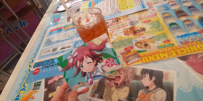 さわやか2時間待ちだったのでコラボカフェ… 