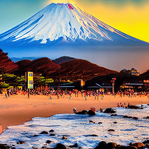 bluesomebeta's tweet image. NMKD Stable Diffusion GUI v1.3.0
Prompt: mtfuji,beach,shizuoka,dragon,in the onsen,manga
Detail: 120
Creativeness: 12
Seed: 679212852
Sampler: k_dpm_2
#StableDiffusion #StableDiffusionGUI