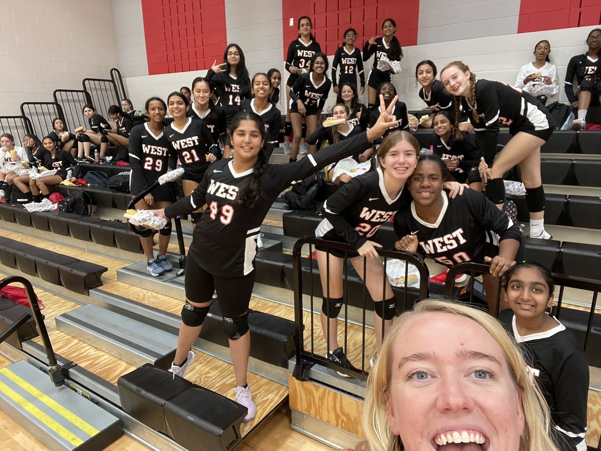CoachRezCMSW's tweet photo. I might not be their coach anymore, but they will ALWAYS be my girls!!!🏐🖤 https://t.co/A9ouIJCGgN