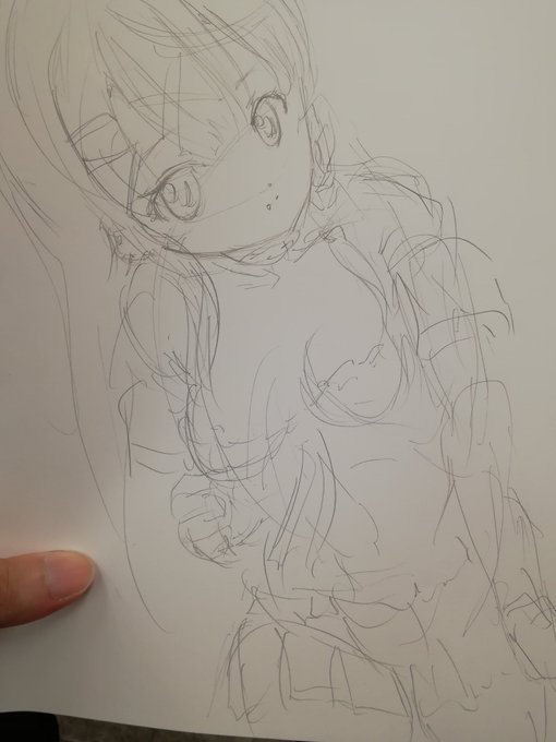 疲れで頭が働かなくなっていたが、
思い出したぜ。

こういう構図だ。

この距離感だ。
理屈の前に、イメージ。 