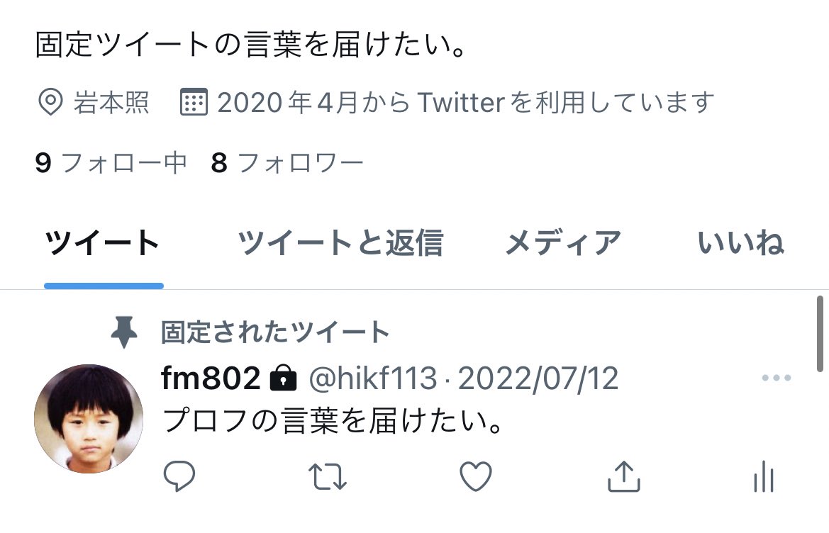 23fumpet_'s tweet photo. @kayo1201_s わたしの裏垢こうして人々を戸惑わせてる。一桁フォロワーだから誰も戸惑ってないけど https://t.co/x1vgMWpeXw