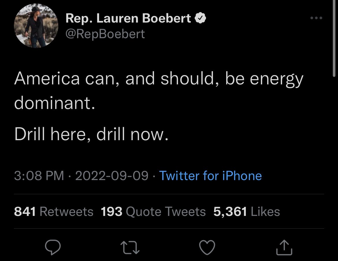 CosmoPupp's tweet photo. Uuuunngh… yes America. I’m your little energy sub.

Drill here, drill now. Frack me! https://t.co/EB0Q1X84Jl