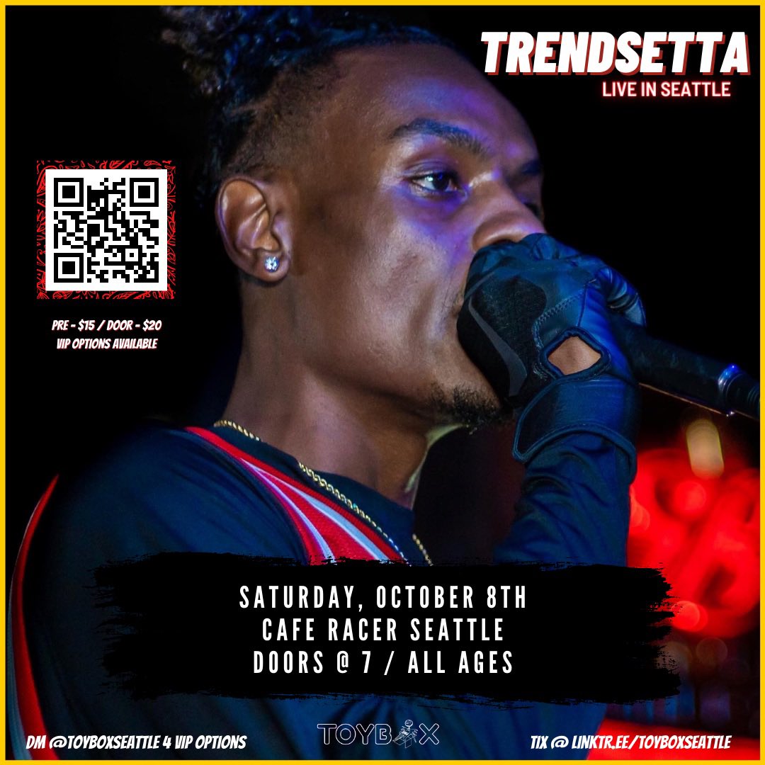 DRtheSETTA's tweet photo. $eattle 📍 I’ll be headlining my first concert out there 10/8 all info on flyer , $ave the date & make sure you pull up. #BeATrendSETTA 💙💫💛🎥🎥🎥 https://t.co/yIRJMl9KsH