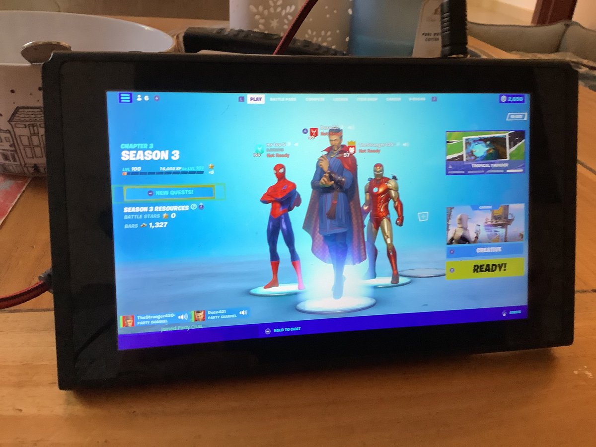 YeppeB's tweet photo. playing fortnite https://t.co/D8gicSbWqu