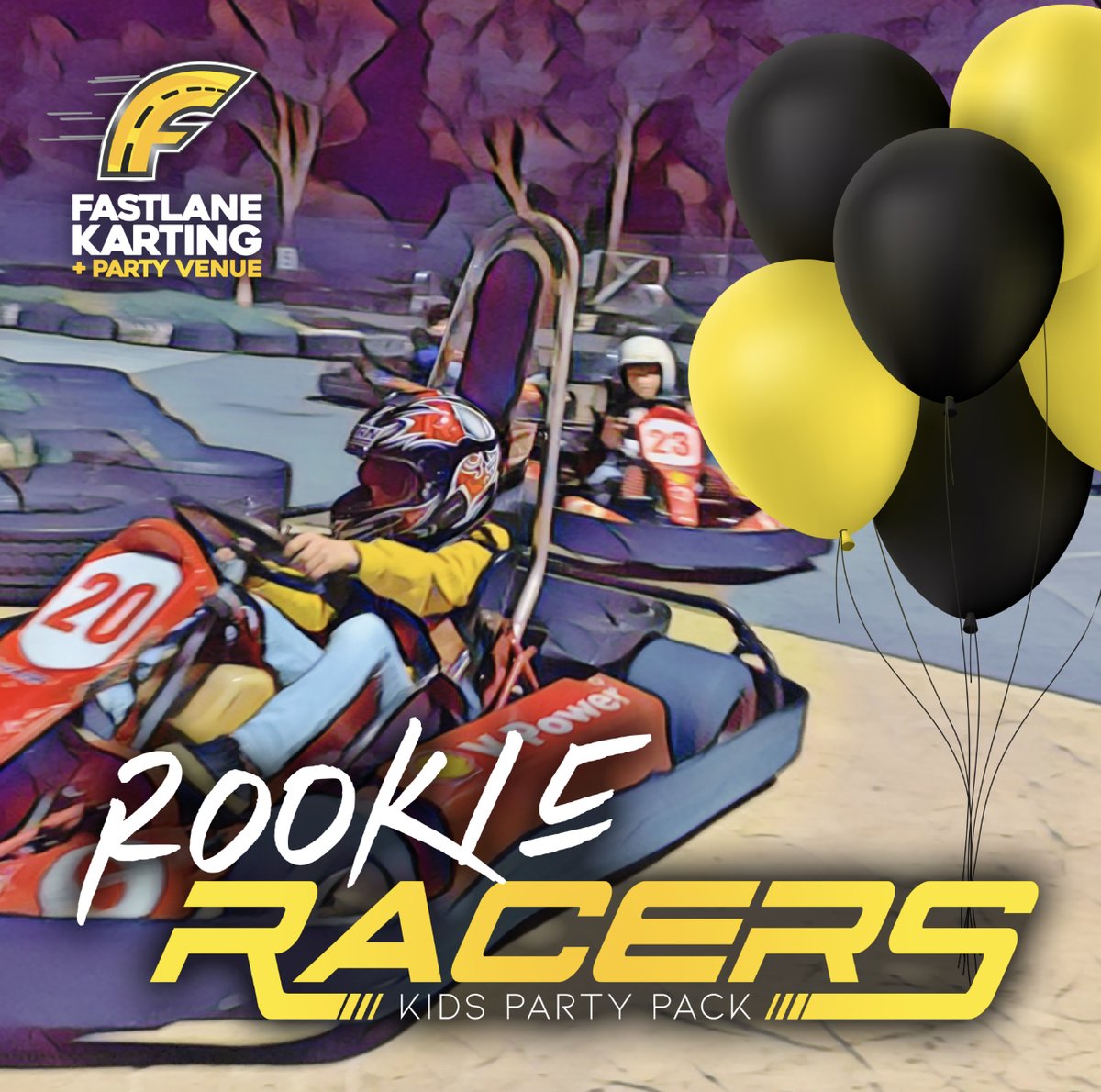 Looking for a fun birthday party option which the kids will love?

Check out our 'Rookie Racers' Party Pack:

fastlanekarting.com.au/rookie-racers 

#fastlanekarting #fastlanesydney #fastlanekartingsydney #seeyouinthefastlane
#areyoufastenough #lifeinthefastlane #rookieracers #lovemacarthur