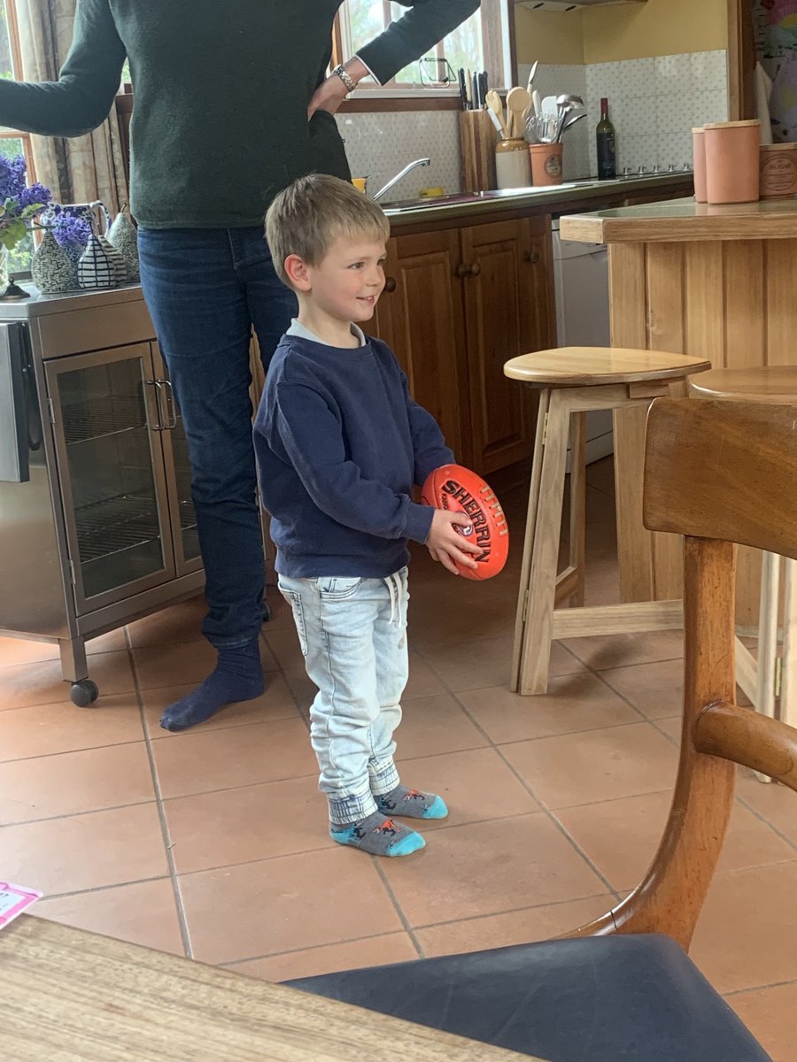 The big 3 yr old just informed us that the queen had died because she was hit by a canon ball…