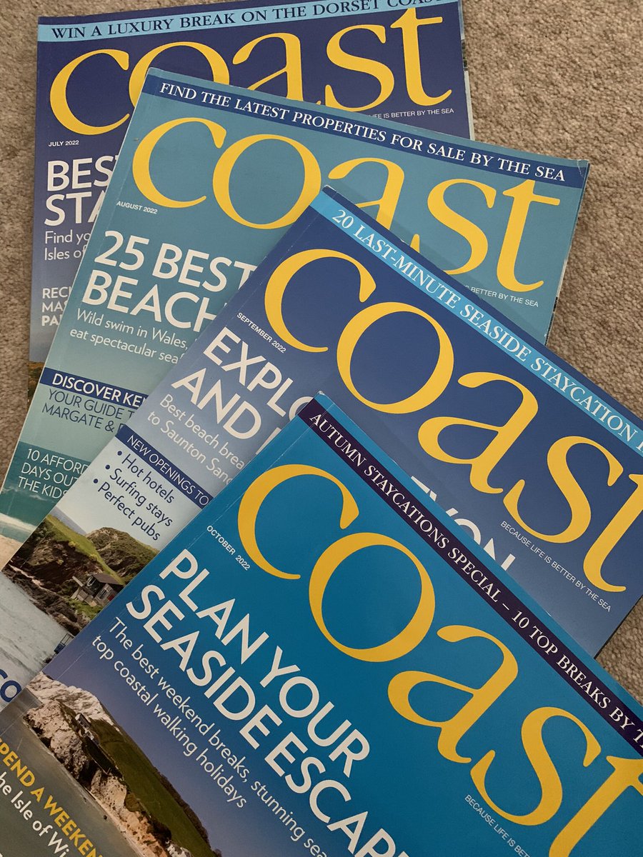 atmytablesw's tweet photo. I am delighted to announce that I have been appointed as the new editor of @coastmag 
I am really looking forward to joining the team on such a fantastic national title.
My time at the helm starts with the January 2023 issue but the work starts now as I get cracking with it. https://t.co/kCZLTj8J1n